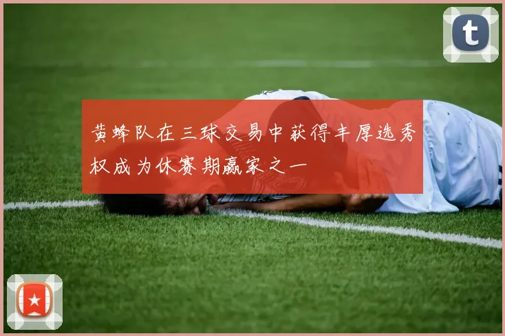 黄蜂队在三球交易中获得丰厚选秀权成为休赛期赢家之一